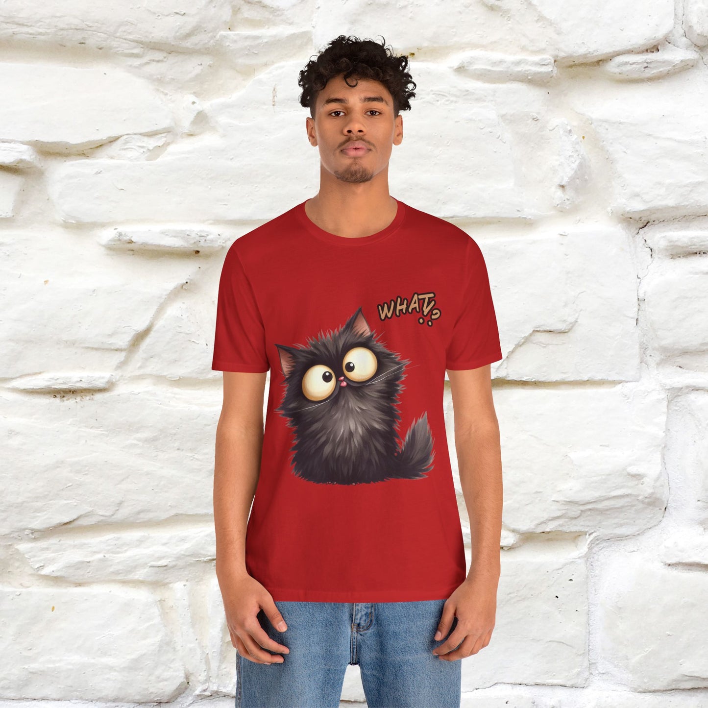 ''What ?'' | Cat T-Shirt  | Nunu&Miao Studio
