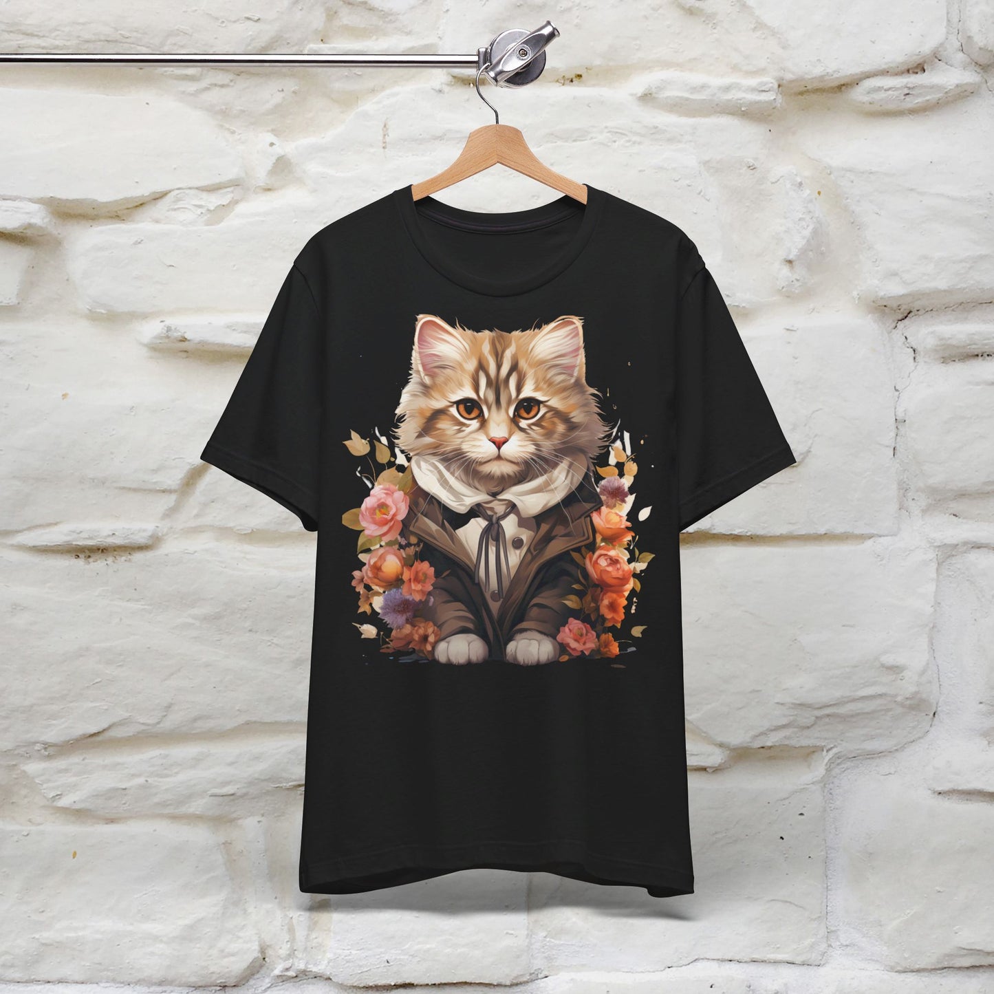 ''Charismatic'' Cat T-shirt for Women 100% Cotton* - Nunu&Miao Studio