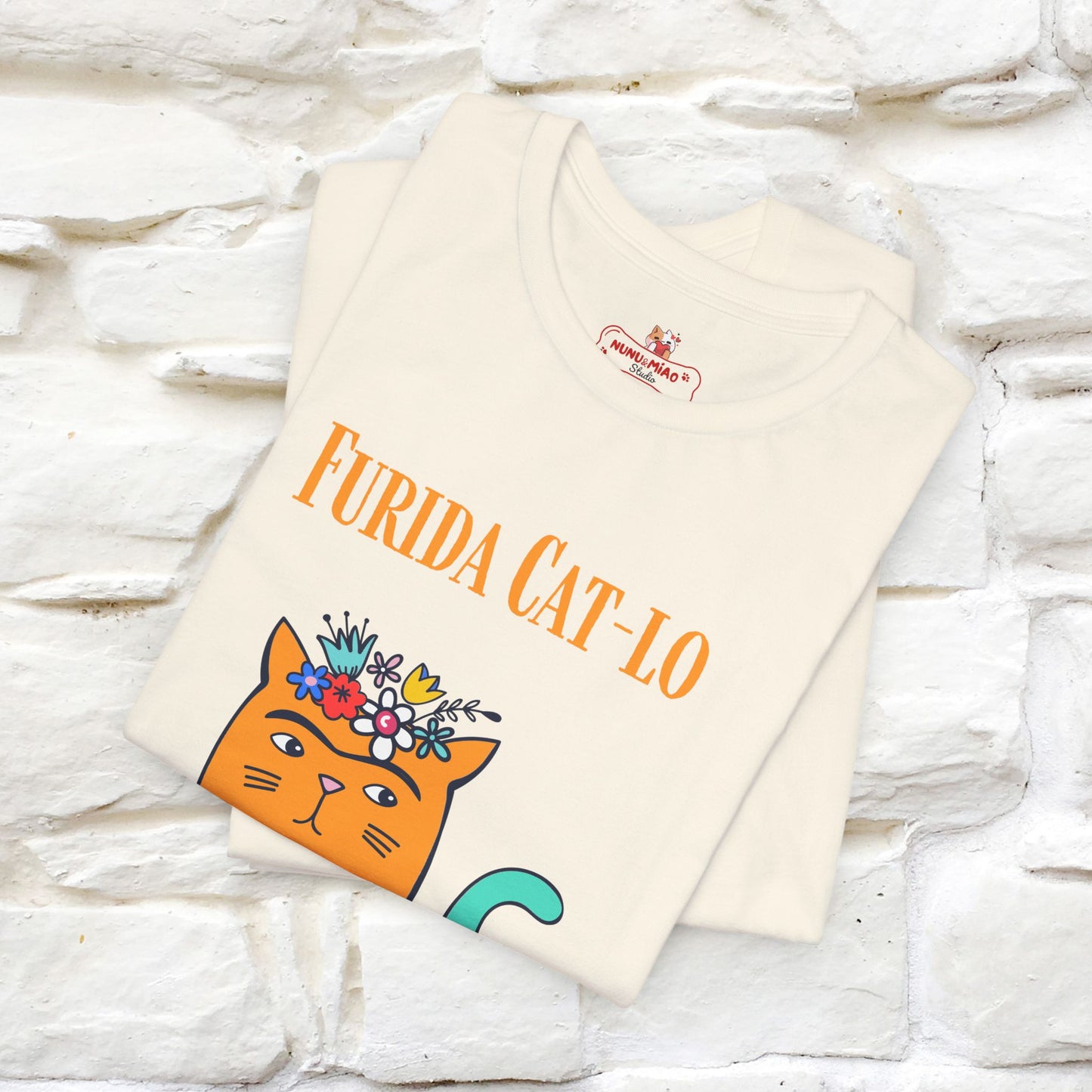 "Furida Cat-Lo'' Cat T-Shirt for Men & Women | 100% Cotton*🐾