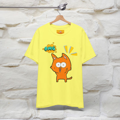 ''Oh My God'' Cat T-Shirt | Nunu&Miao Studio