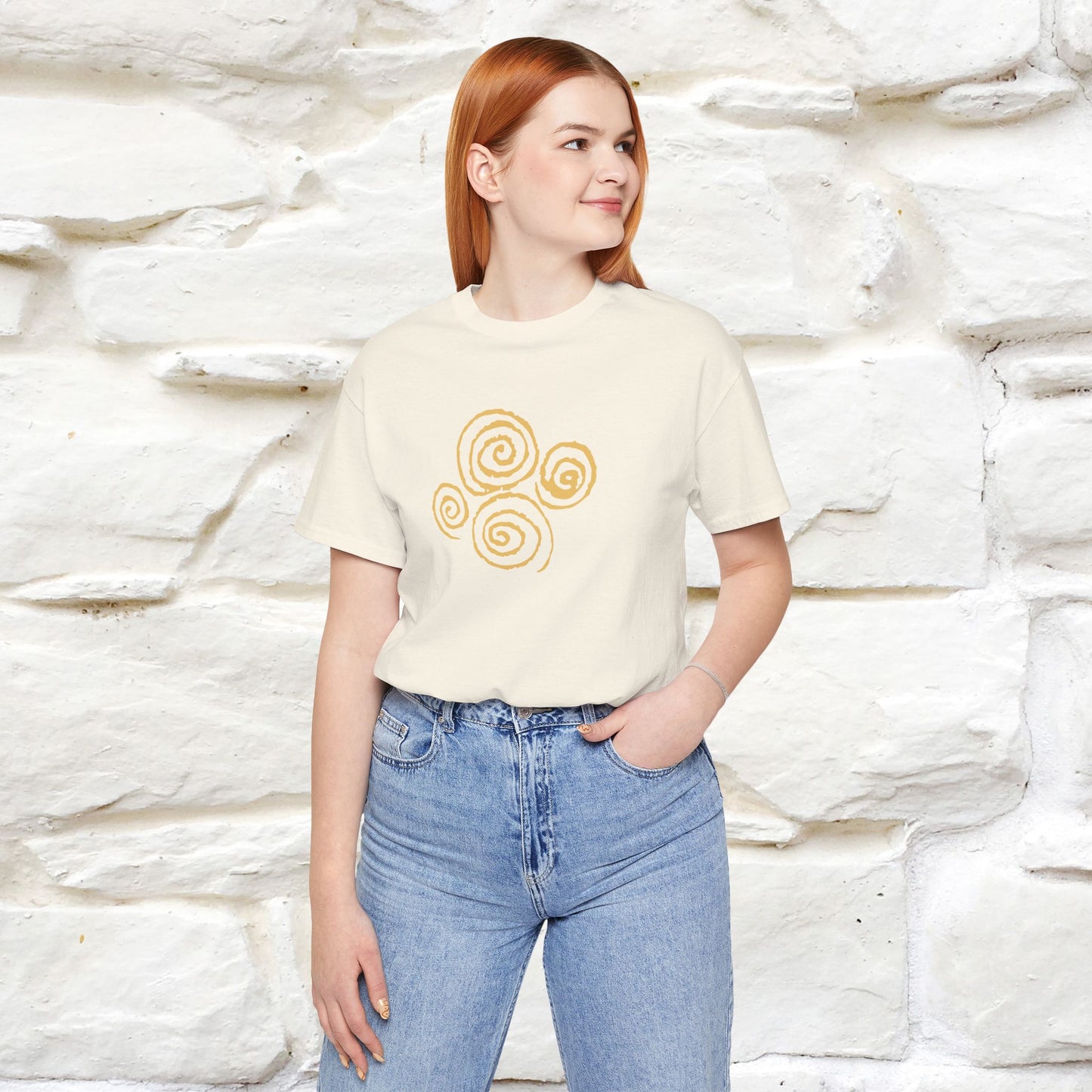 "Mandala Cat'' Cat T-Shirt Front and Back Design | Nunu&Miao Studio