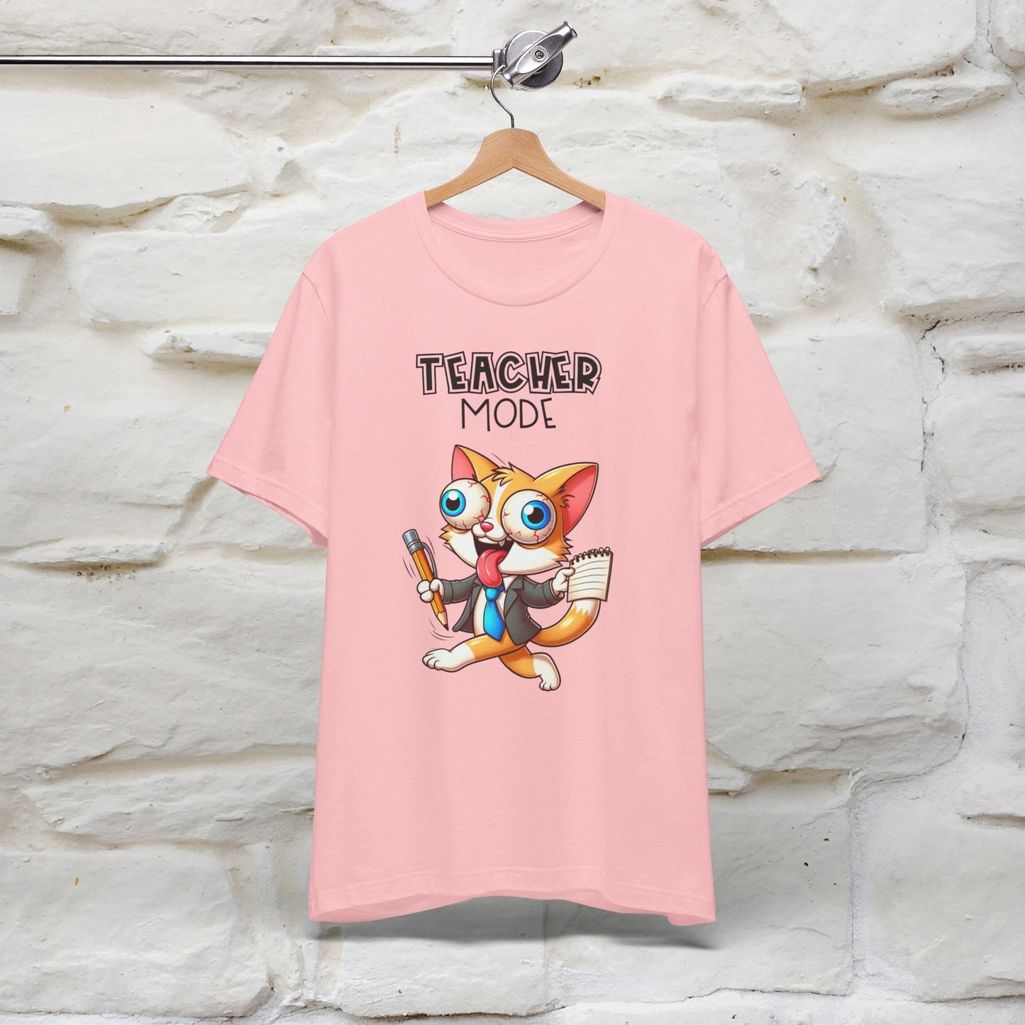 ''Teacher Mode'' T-shirt for Man 100% Cotton* - Nunu&Miao Studio