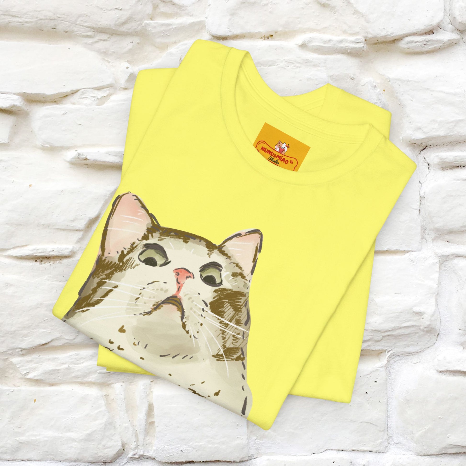 ''I Don't Do Mornings''  Cat T-shirt | Cat T-Shirt | Nunu&Miao Studio - Nunu&Miao Studio