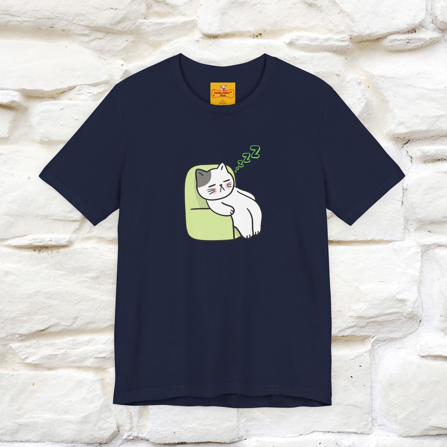 "Keep going… the couch isn’t going to nap on itself." Cat T-Shirt| Front & Back Design | Nunu&Miao Studio