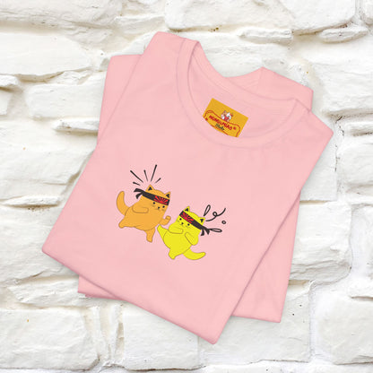 "You Have the Power to Protect Your Peace" Cat T-Shirt| Front & Back Design | Nunu&Miao Studio
