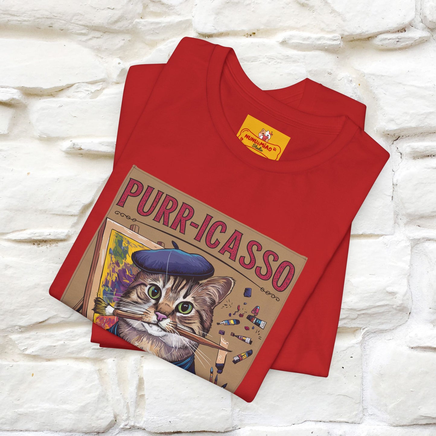 ''Purr-Icasso Masters Of Meows'' | CatT-Shirt | Nunu&Miao Studio