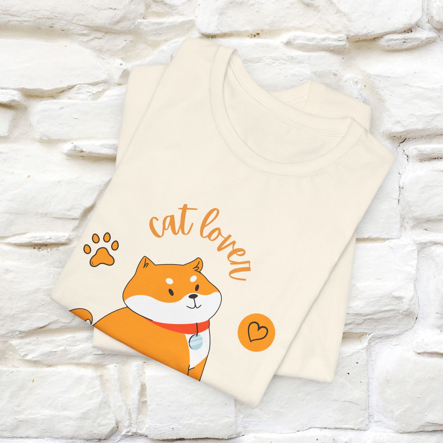 "Cat Lover" T-Shirt for Men & Women | 100% Cotton | Purrfect Gift for Cat Enthusiasts