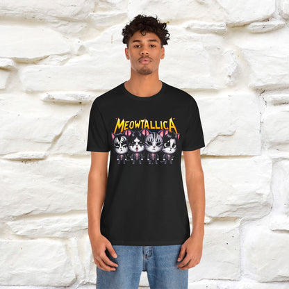 Meowtallica T-Shirt | Rock-Inspired Cat Tee for Men & Women | 100% Cotton*