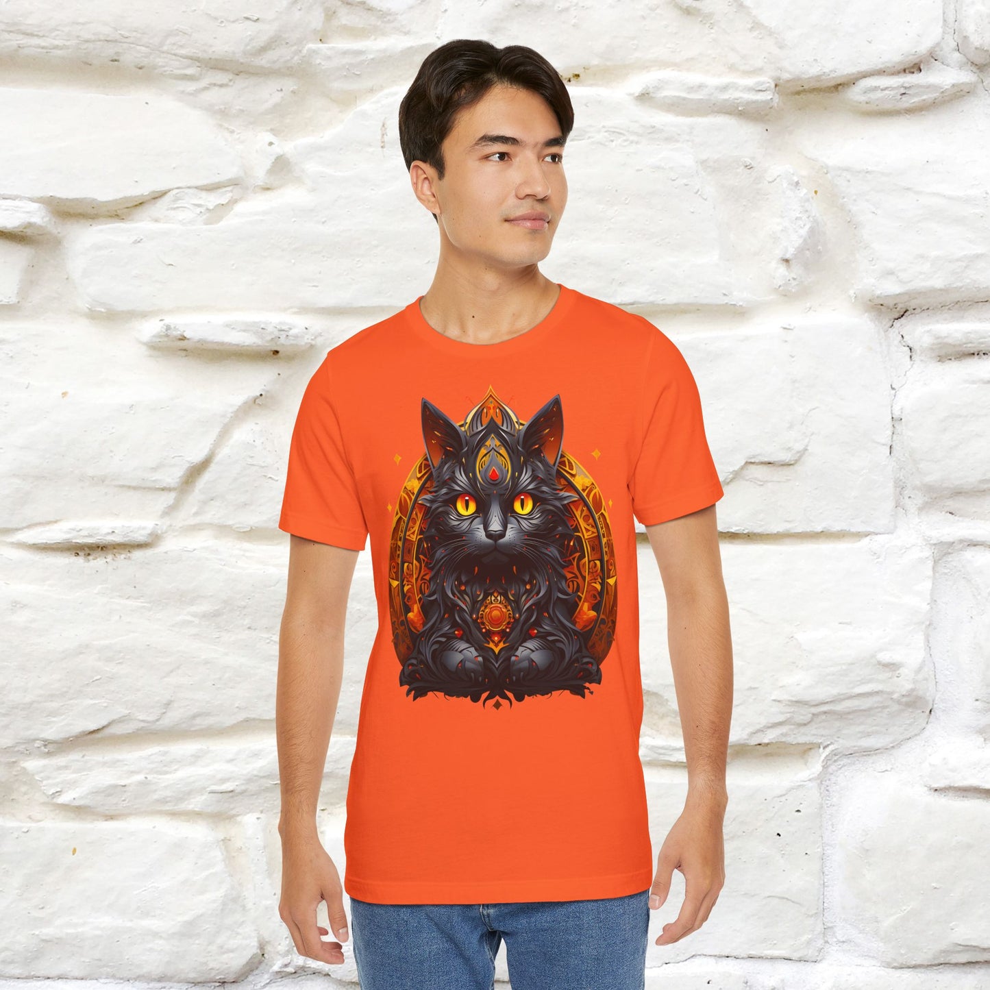 "Black Cat  T-Shirt for Men & Women | 100% Cotton* | Purrfect Cat Lover Tee 🐾"