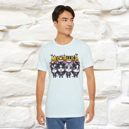 Meowtallica T-Shirt | Rock-Inspired Cat Tee for Men & Women | 100% Cotton*