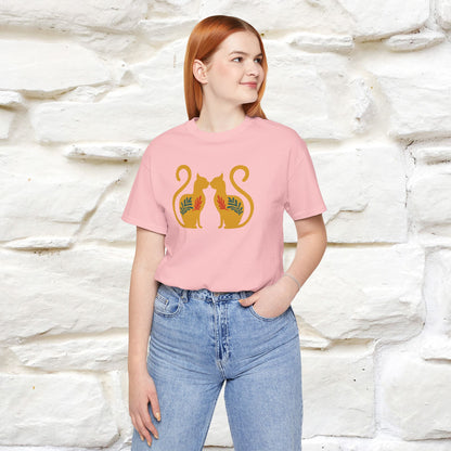 ''Power'' | Cat T-Shirt Front and Back Design | Nunu&Miao Studio