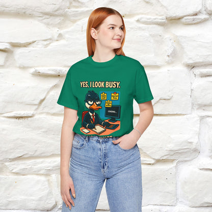 ''Yes, I Look Busy. No I'm Not.''|  Sarcastic Cat T-Shirt | Nunu&Miao Studio