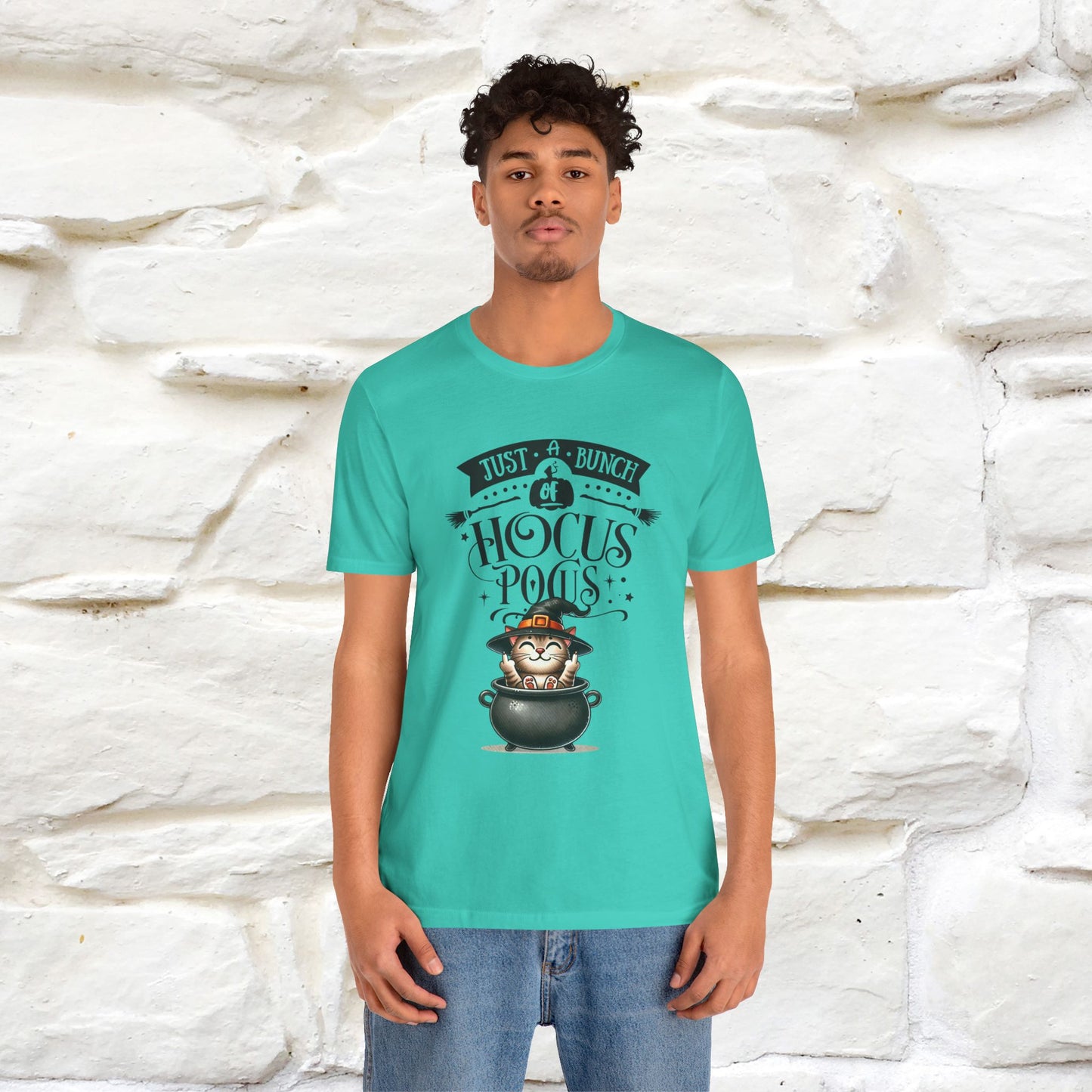 "Just A Bunch Of Hocus Pocus" Cat  T-shirt |Nunu&Miao Studio