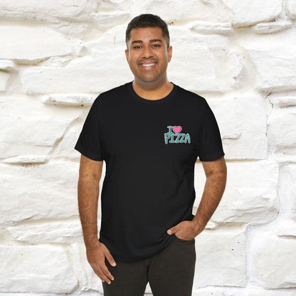 "I Love Pizza"| Cat T-shirt | Nunu&Miao Studio