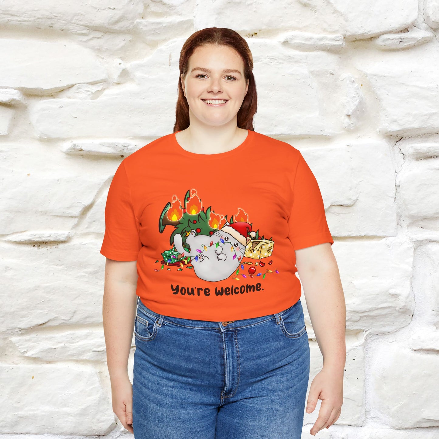 You're Welcome | Sarcastic Cat Christmas Shirt  |Nunu&Miao Studio - Nunu&Miao Studio