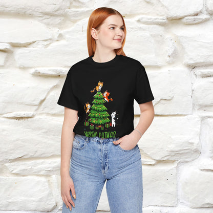 ''Merry Catmas'' | Cattitude Christmas Tee| Nunu&Miao Studio - Nunu&Miao Studio
