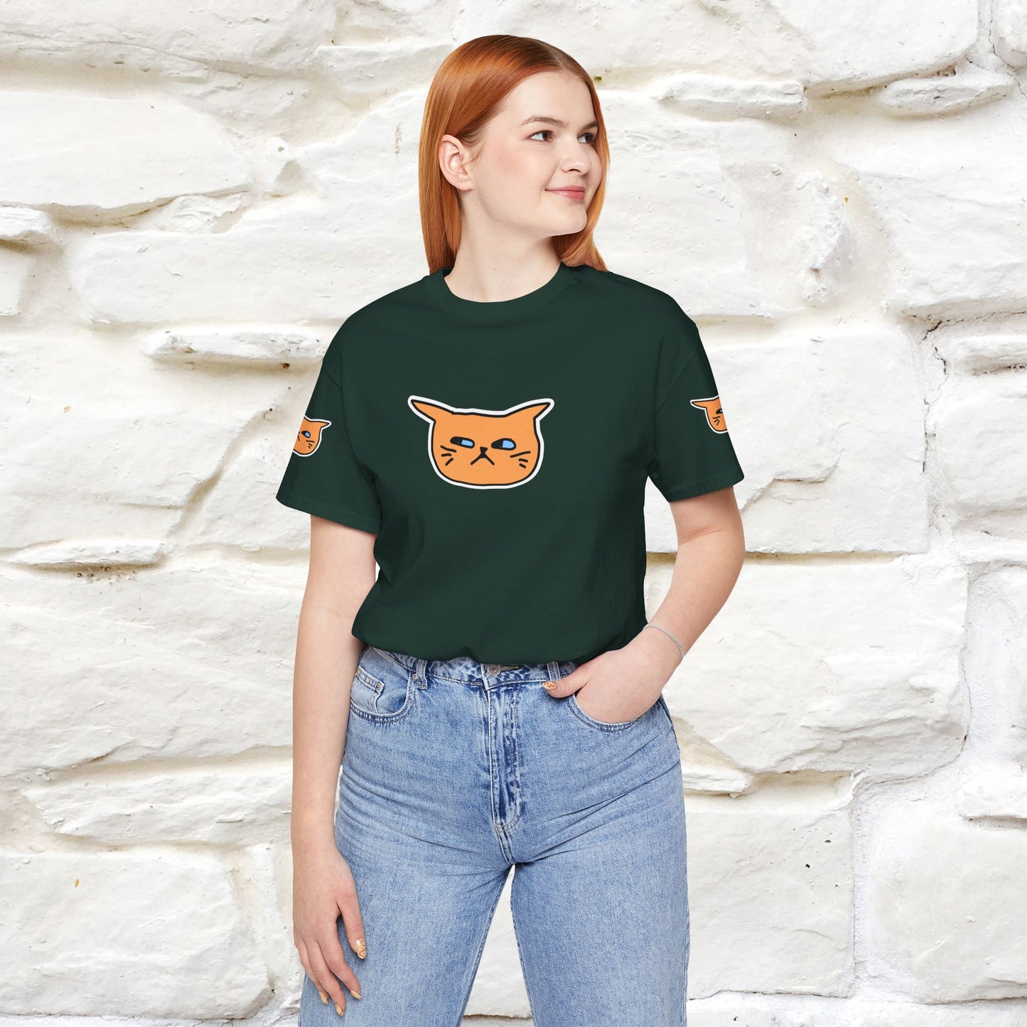 "Do something today… or tomorrow… or never." Cat T-Shirt| Front & Back Design | Nunu&Miao Studio