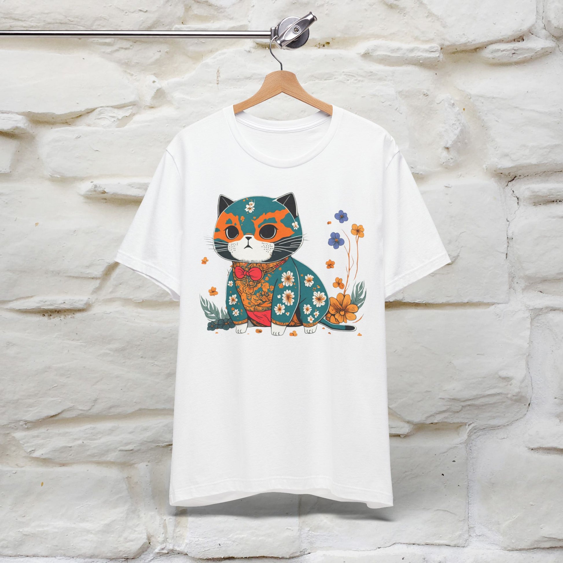 Zen Garden Cat: Japanese-Inspired T-Shirt for Men & Women | 100% Cotton* - Nunu&Miao Studio