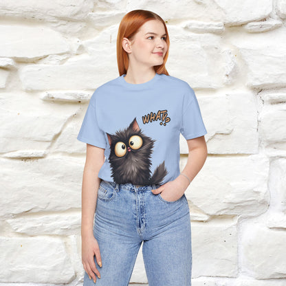 ''What ?'' | Cat T-Shirt  | Nunu&Miao Studio