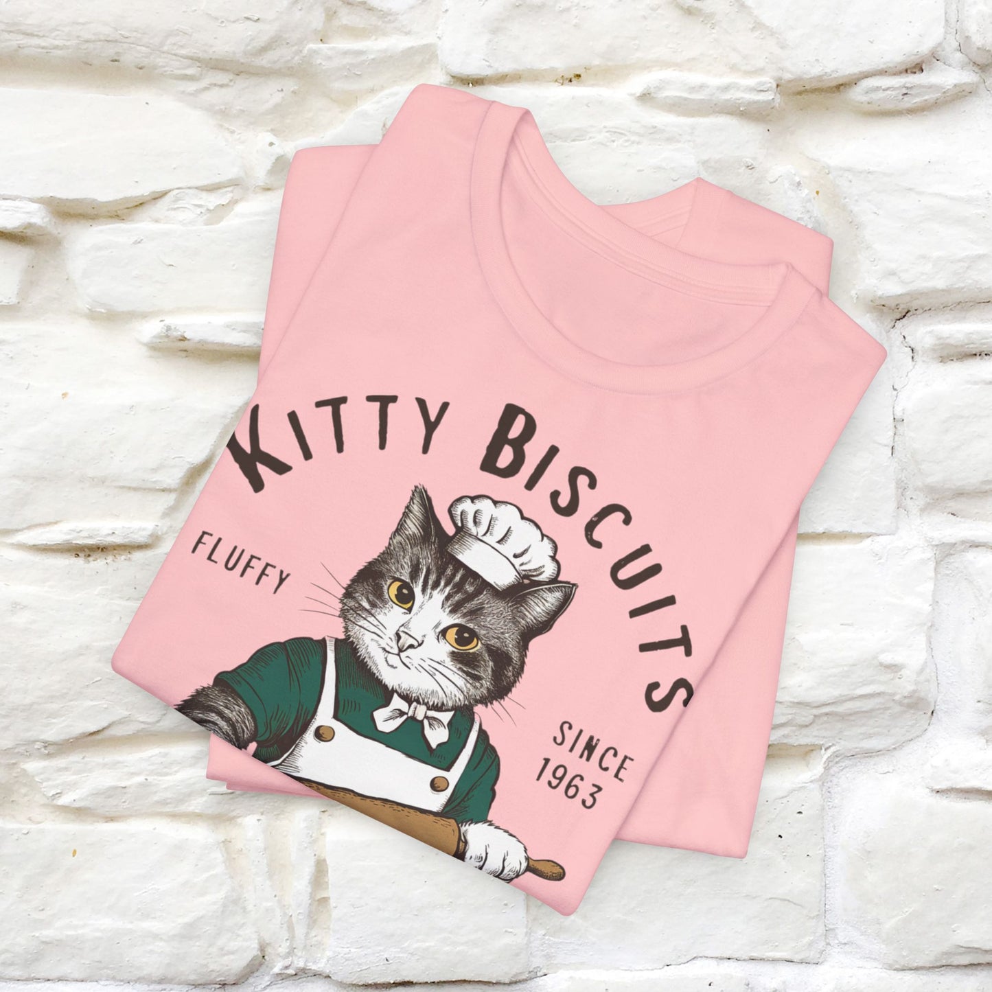 Kitty Biscuits Crunchy Joy T-Shirt | Cat Lover’s Delight for Men & Women | 100% Cotton*