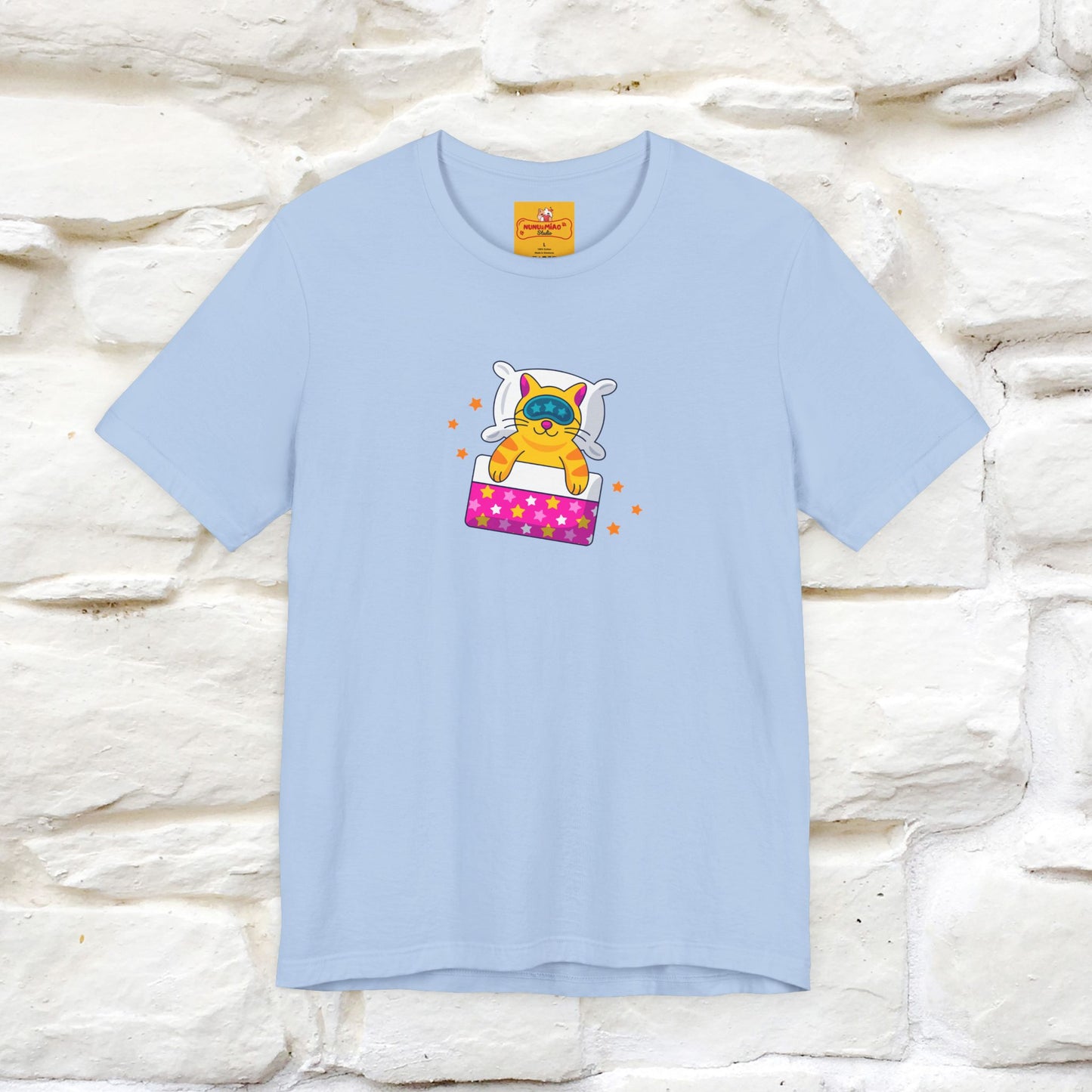 "I Am Sorry I Have Plans With My Bed" |  Cat T-Shirt | Front & Back Design | Nunu&Miao Studio