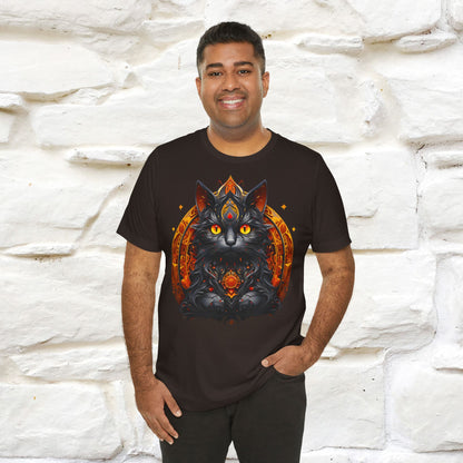 "Black Cat  T-Shirt for Men & Women | 100% Cotton* | Purrfect Cat Lover Tee 🐾"