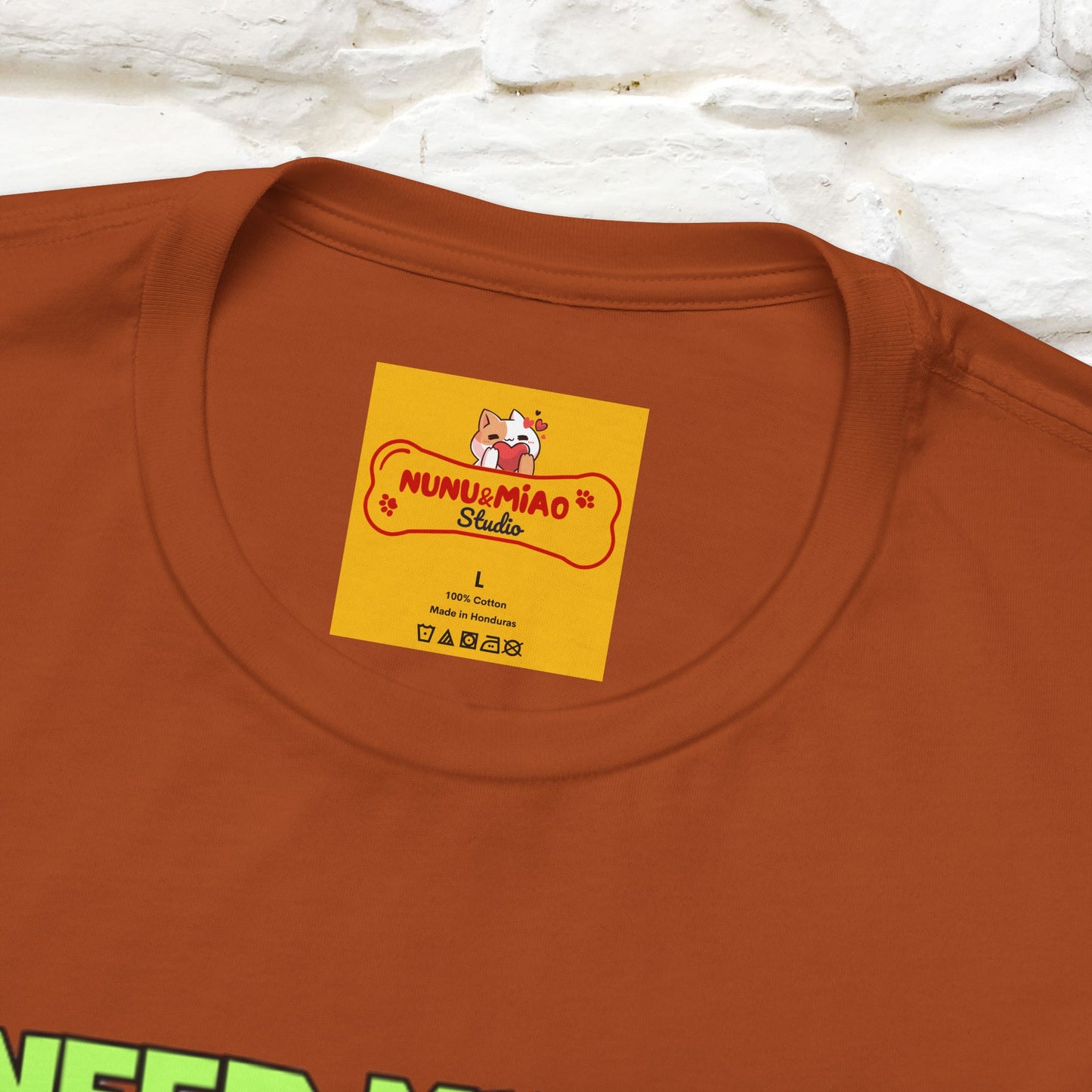 "I Need My Beer Right Meow!" Cat  T-shirt |Nunu&Miao Studio