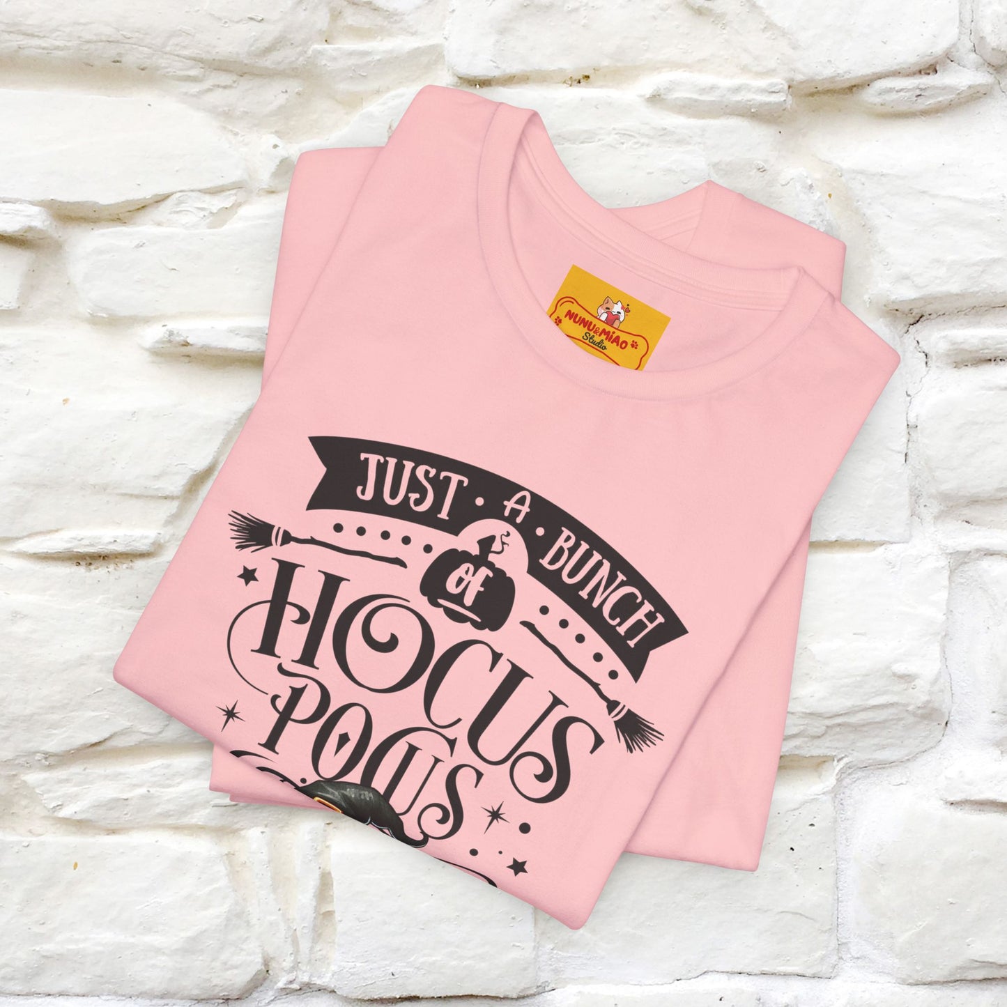 "Just A Bunch Of Hocus Pocus" Cat  T-shirt |Nunu&Miao Studio