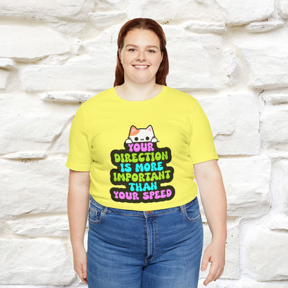 "Your Direction Is More ..." |  Cat T-shirt | Nunu&Miao Studio - Nunu&Miao Studio