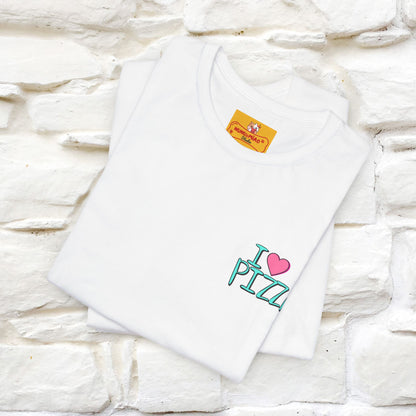 "I Love Pizza"| Cat T-shirt | Nunu&Miao Studio