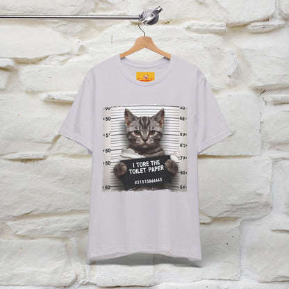 ''I Tore The Toilet Paper'' | Funny Cat T-Shirt | Nunu&Miao Studio