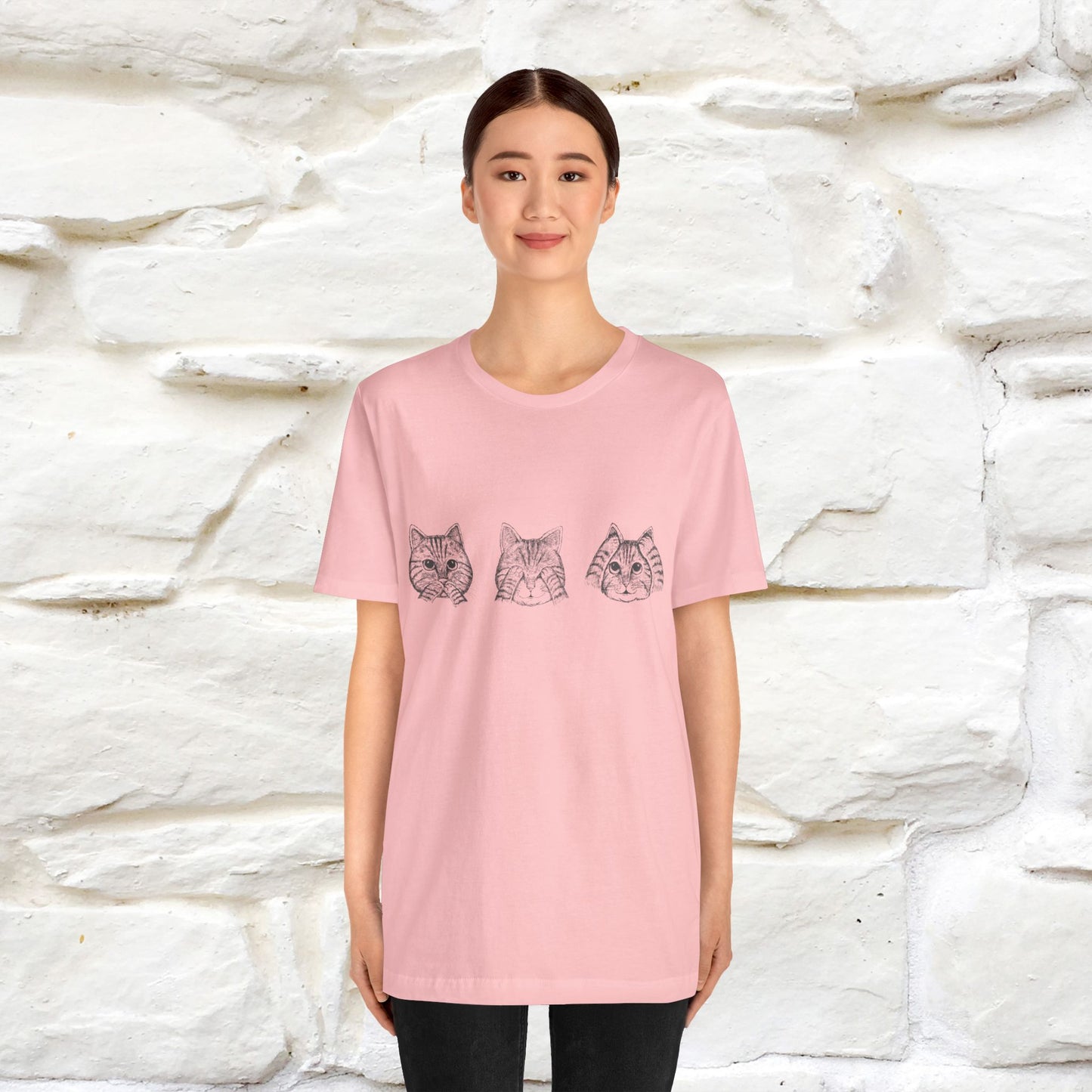 "Cute Cats" Funny Cat T-Shirt for Men & Women | 100% Cotton* - Nunu&Miao Studio