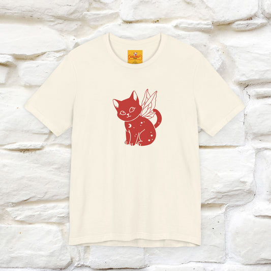 "Espoir Speranza Hope'' Cat T-Shirt Front and Back Design | Nunu&Miao Studio