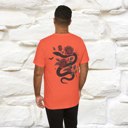 "The Rose and The Snake " Halloween T-shirt |Nunu&Miao Studio