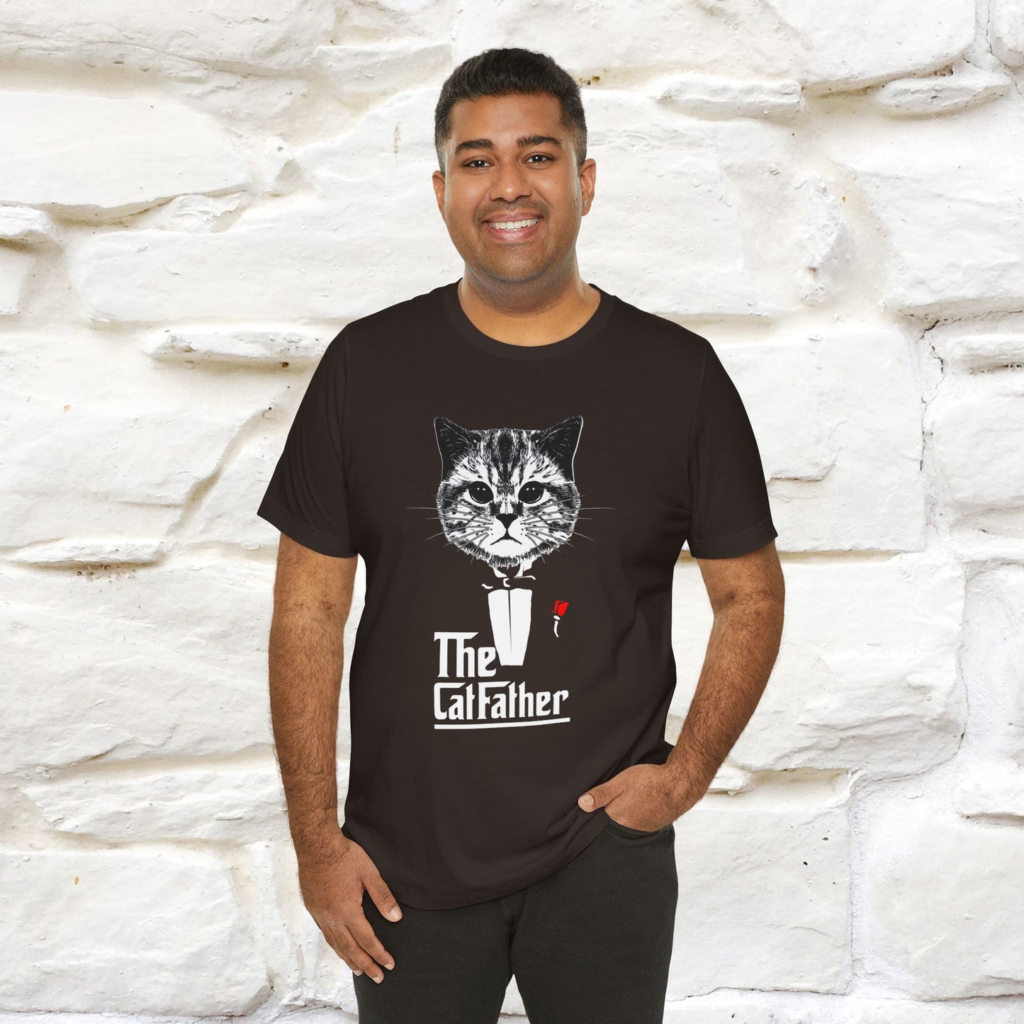 The Cat Father T-Shirt | Iconic Cat Lover Tee for Men & Women | 100% Cotton*