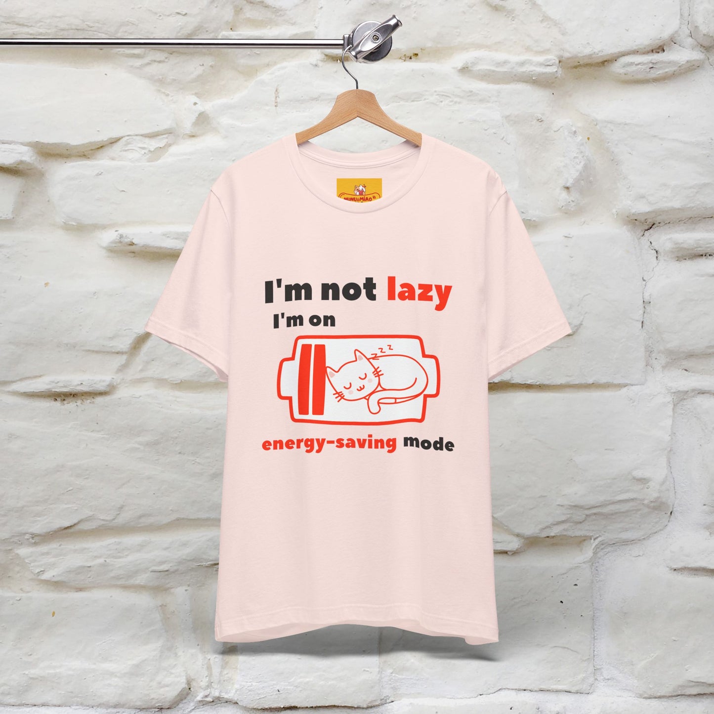''I am Not Lazy...'' Cat T-Shirt | Nunu&Miao Studio