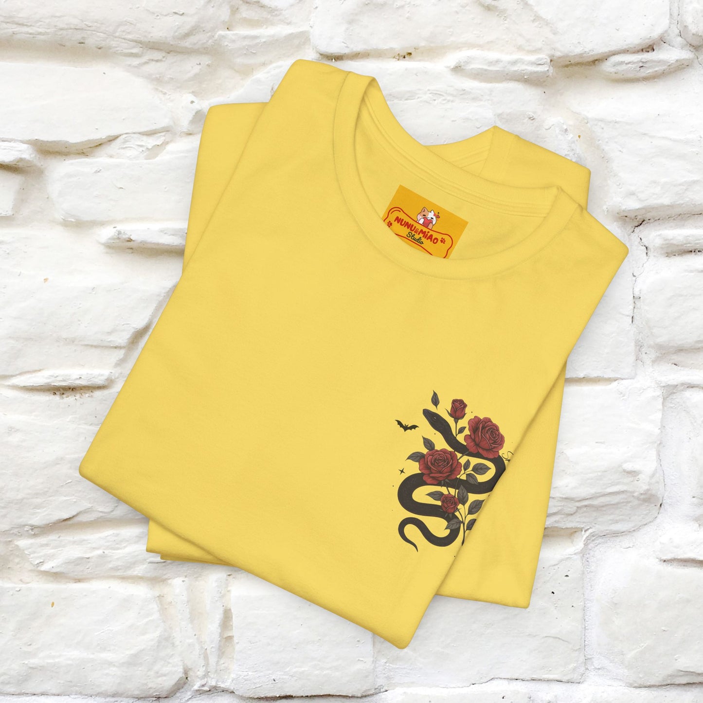 "The Rose and The Snake " Halloween T-shirt |Nunu&Miao Studio