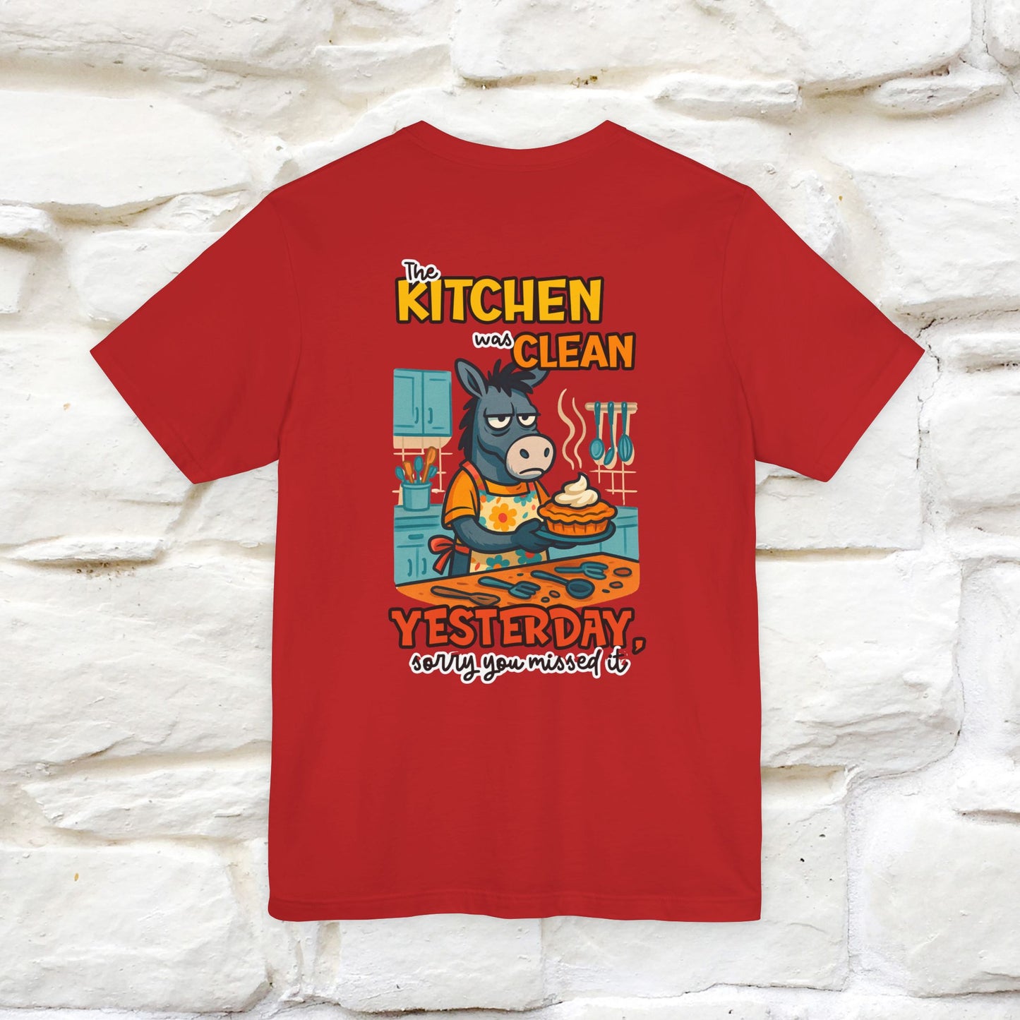 "The Kitchen Was Clean... " |Funny T-Shirt | Nunu&Miao Studio