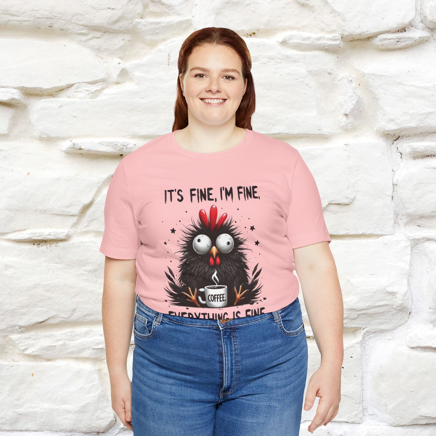 "Everything Is Fine" |Funny T-Shirt | Nunu&Miao Studio