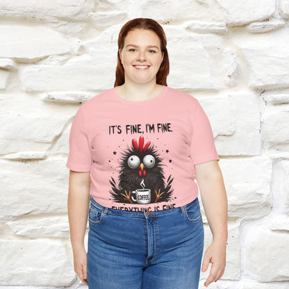 "Everything Is Fine" |Funny T-Shirt | Nunu&Miao Studio
