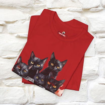 "Black Catty Cocktails" T-Shirt for Men & Women | 100% Cotton*