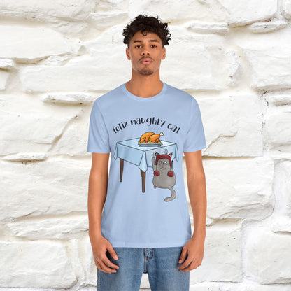 "Feliz Naughty Cat" |Funny Cat T-Shirt | Nunu&Miao Studio