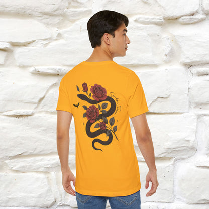 "The Rose and The Snake " Halloween T-shirt |Nunu&Miao Studio