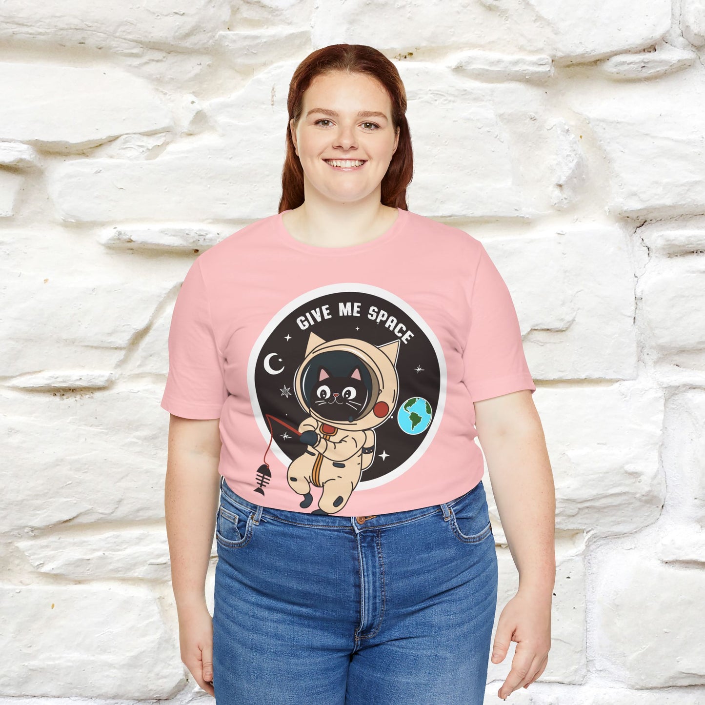 Give Me Space Cat T-Shirt for Men & Women | 100% Cotton* Funny  Tee