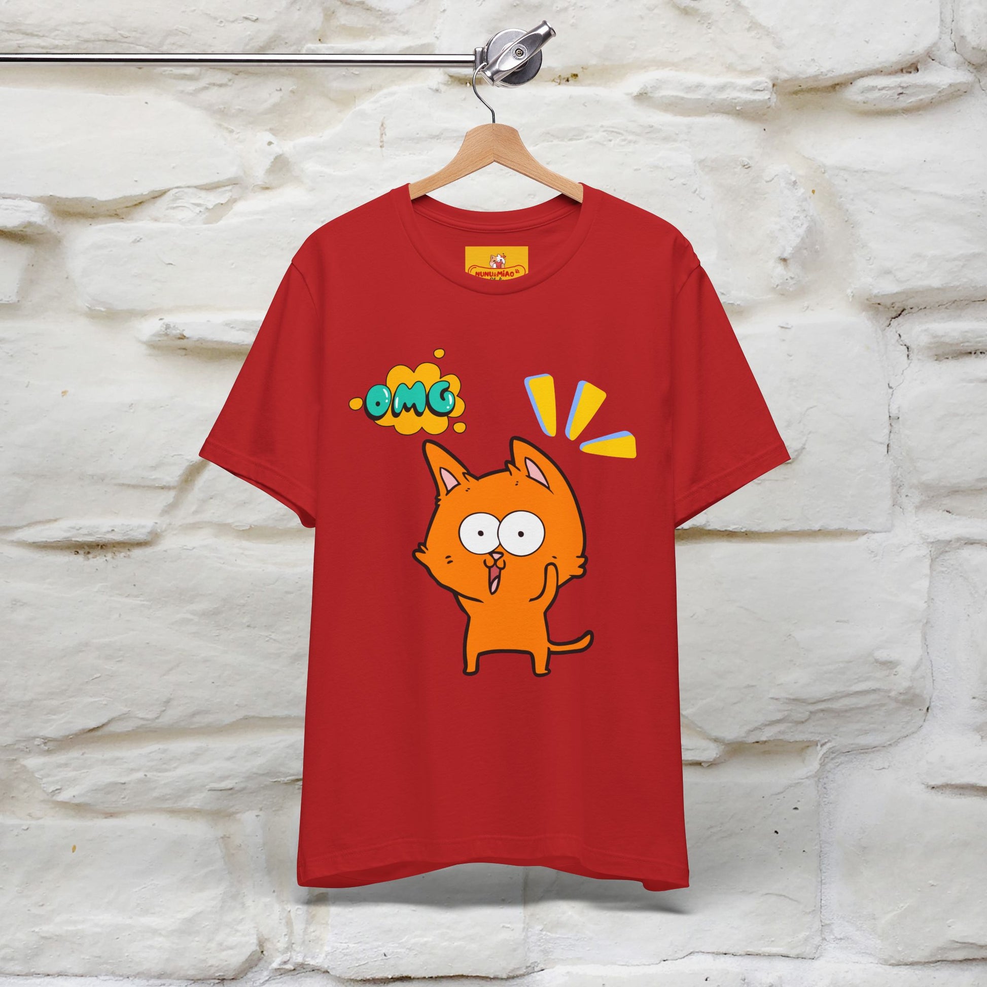 ''Oh My God'' Cat T-Shirt | Nunu&Miao Studio - Nunu&Miao Studio