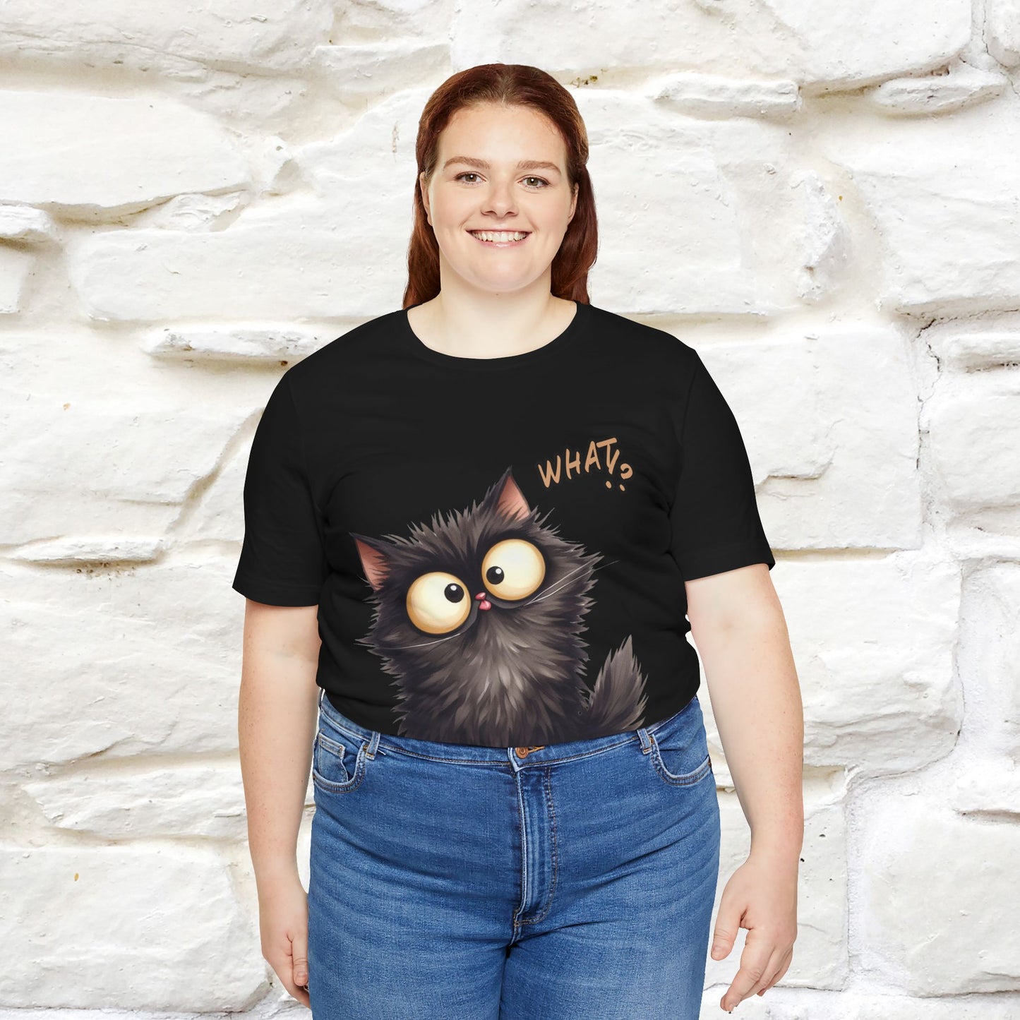 ''What ?'' | Cat T-Shirt  | Nunu&Miao Studio