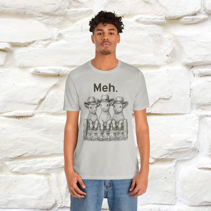 "Meh" Cute T-shirt |Nunu&Miao Studio