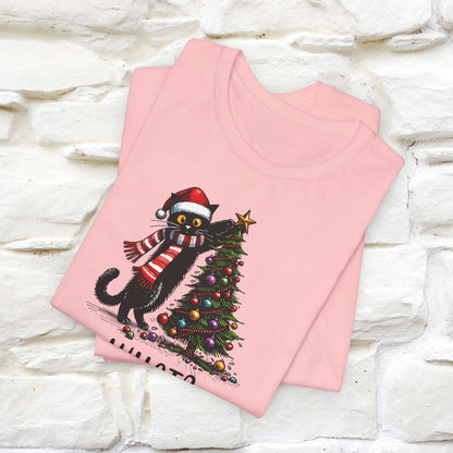 What? Cattitude Cat Christmas Shirt for Men & Women | 100% Cotton*