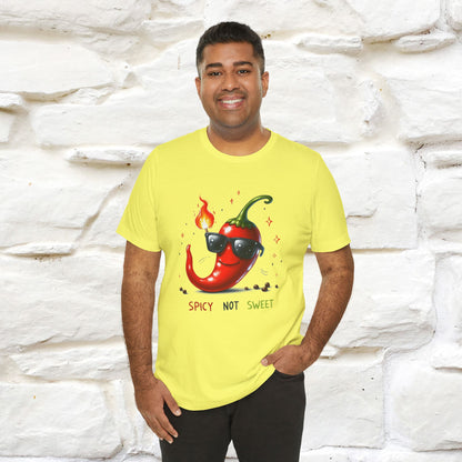 "Spicy Not Sweet" |Funny T-Shirt | Nunu&Miao Studio