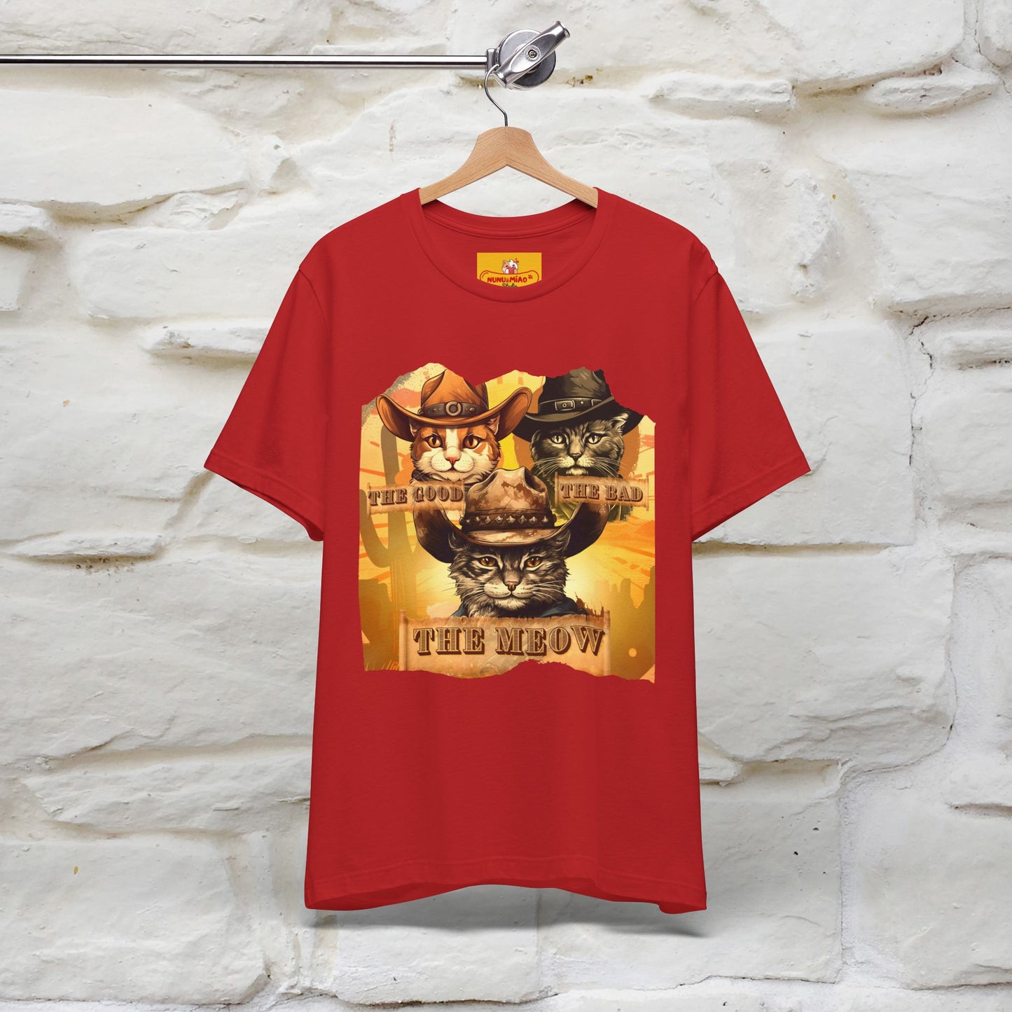 ''The Good, the Bad, and the Meow''| CatT-Shirt | Nunu&Miao Studio